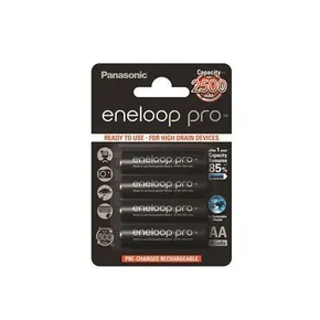 Akku, AA (Bleistift), 4x2500 mAh, PANASONIC Eneloop PRO